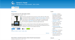 Desktop Screenshot of kamalprasad.com